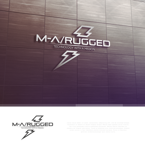Mid-Atlantic Rugged Systems Logo and Brand Guide Design by Michael San Diego CA