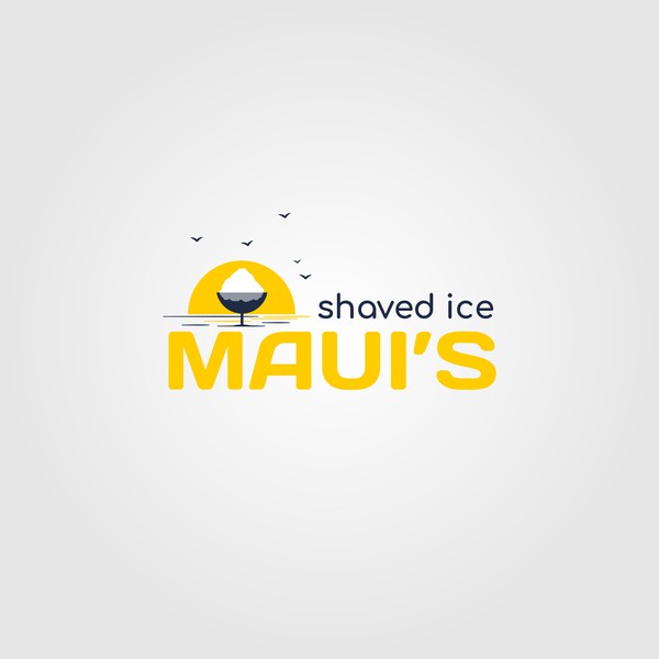 Design by Logogofamily titled "Maui`s Shaved Ice"