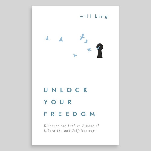 Design a book cover about freedom that'll intrigue and attract readers Design by DINJA