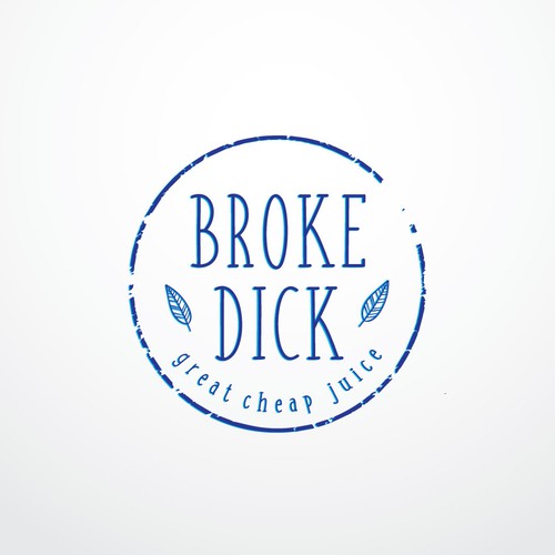 Broke dick e-juice | Logo design contest | 99designs