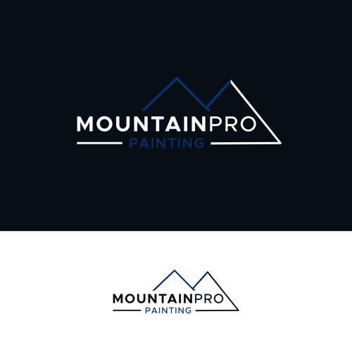 High-end, tech-focused Colorado painting company brand package Design by ontronusart
