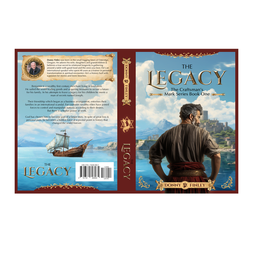 Book cover for epic 1st century story with historical implications Design by karundesigns