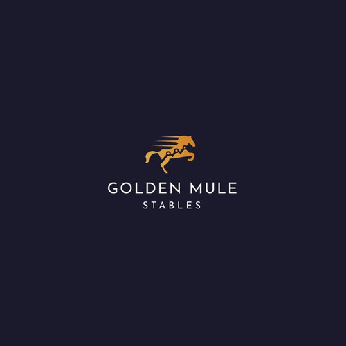 Golden Mule Stables Design by Artur Zherdetskii