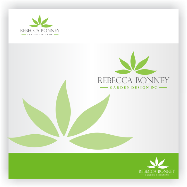 Logo concept for garden designer