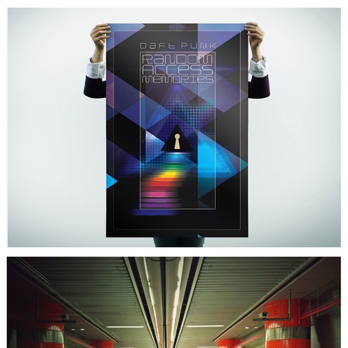 99designs community contest: create a Daft Punk concert poster Réalisé par MaZal