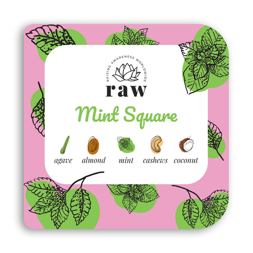 Vegan dessert product label Design by Bogdan Chetrari