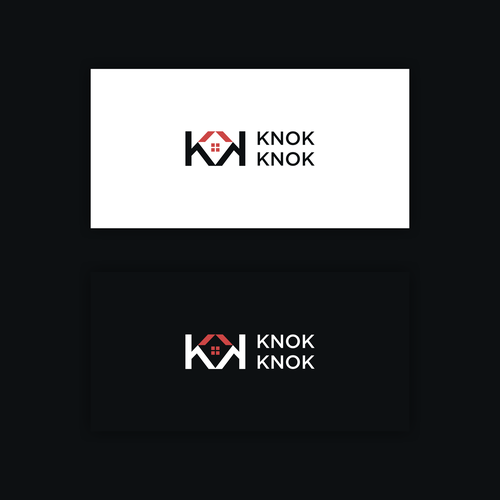 New Social Property Search App Logo NEEDED! Knok Knok Design by Excotic™