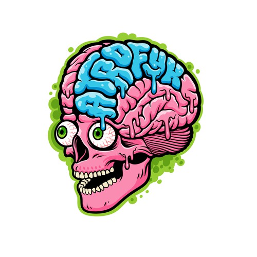 Help me melt brains with a logo representing my internet persona Design réalisé par SPECULATOR