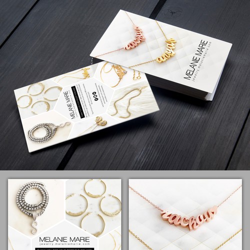 Design an Aesthetically Pleasing Jewelry Flyer/ Insert! Design by Tanny Dew ❤︎