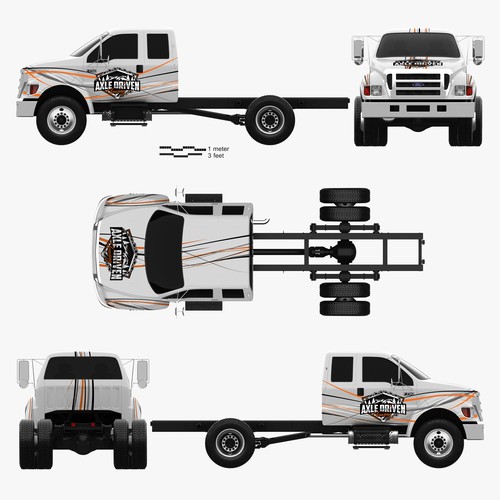 Bold Tow Truck Wrap Design by PAS-CREATIVE