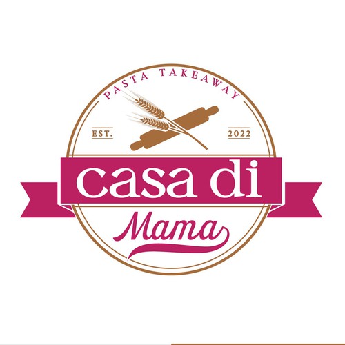 Designs | Design Casa di Mama Takeaway | Logo & brand identity pack contest