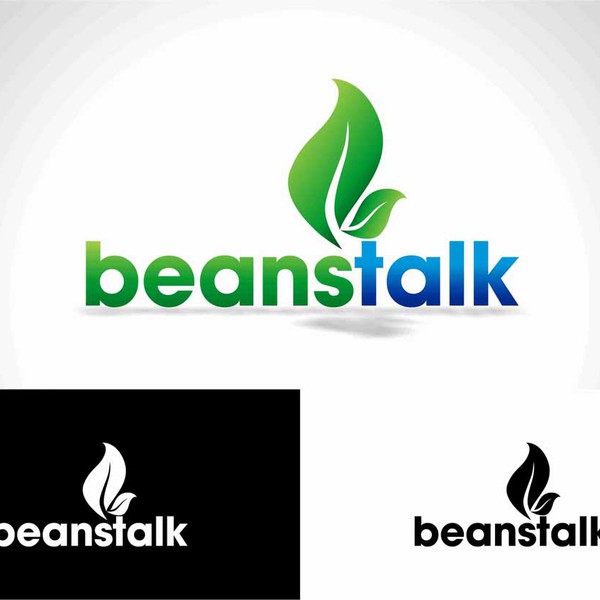 Create a logo for dynamic cloud enabled payment processor 'beanstalk'.