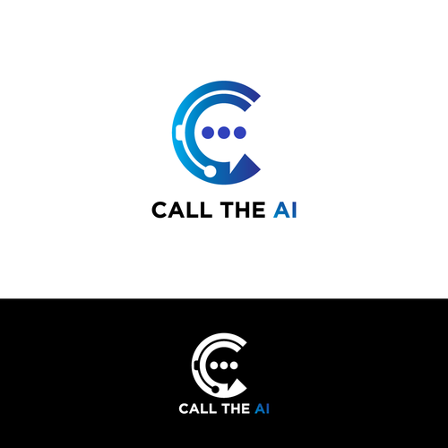 AI Communication Logo Design by Fauzan 'adhima!