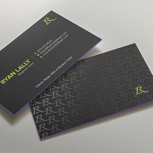 Design a magician's business card Design by kaylee CK