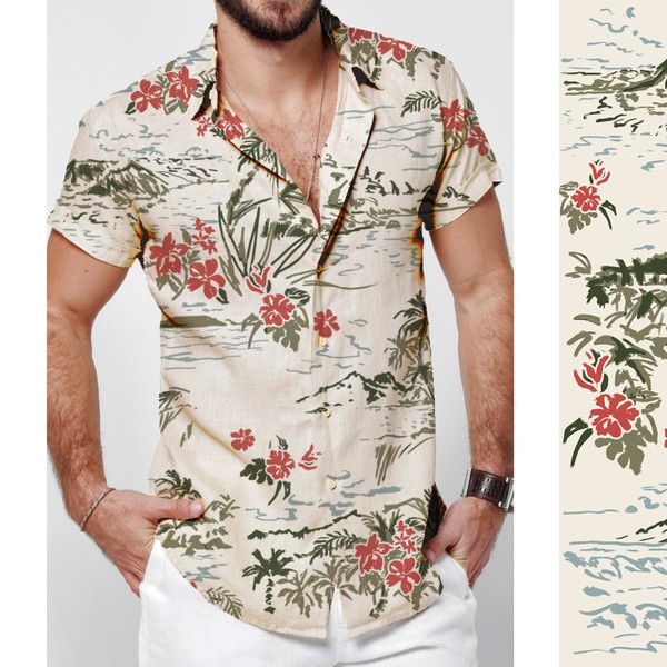 Vintage Hawaiian PRINT DESIGN