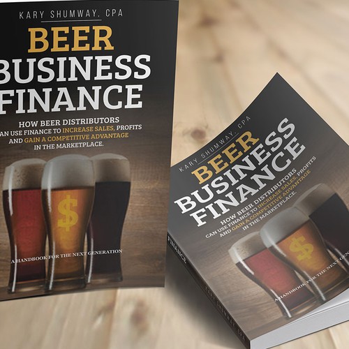 Design an award-winning book cover for the beer business Design by Ciusan