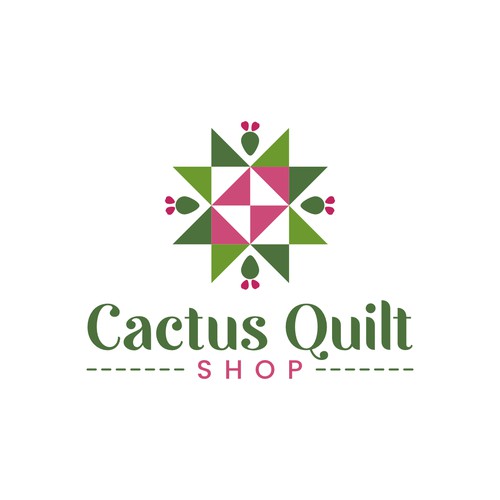 Design a logo for a modern quilt shop! Design by Creative P