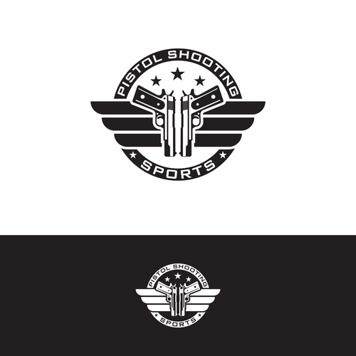 Logo - Pistol Shooting Sports Design by uno 8