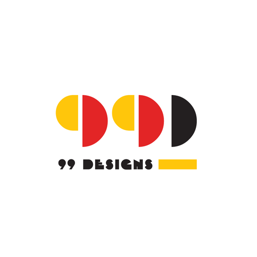 Community Contest | Reimagine a famous logo in Bauhaus style Design by HLN173