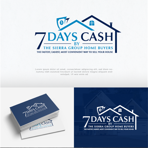 7 Days Cash  Logo Contest Design by Eli-