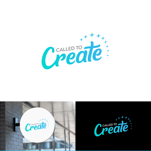 "Called to Create" Logo Design Design by Voos Studio