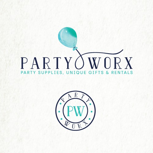 Party worx needs a fresh fun classy logo Logo design