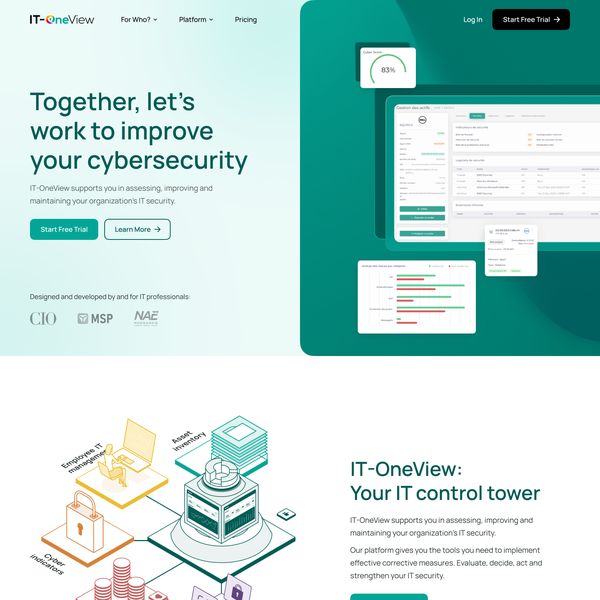 SaaS Platform Website Design
