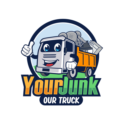 Design A Fun Attention Grabbing Junk Removal Company Logo Design by DZenhar Studio