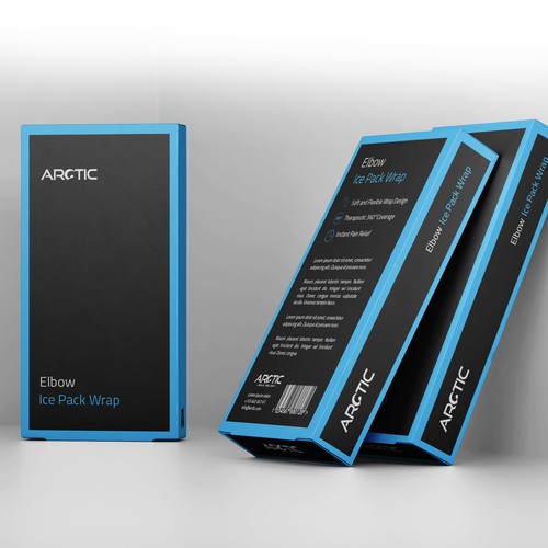 Package Design for Cold Compression Ice Sleeve Design by SRGrafica