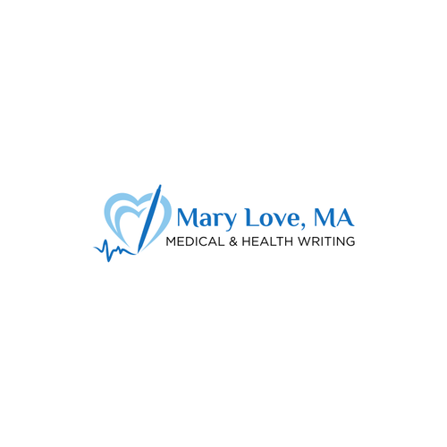 A friendly logo for a writer specializing in medicine & health Design by MK.n