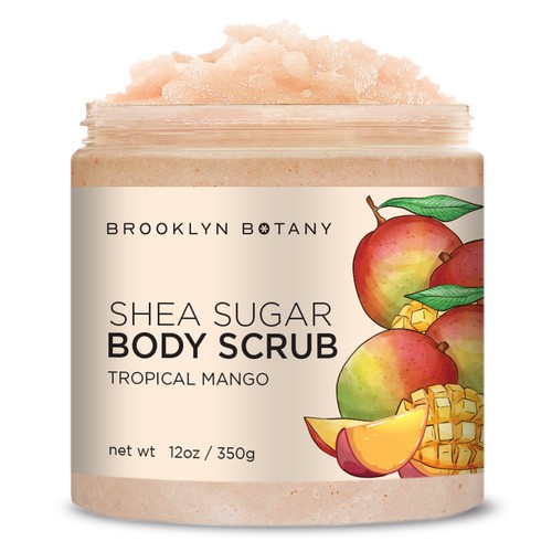 Design  FRESH new packaging for a line of body scrubs-ontwerp door vesmil