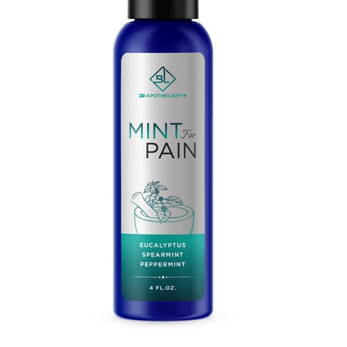 Pain Spray Label Design by Rifat_Jishan