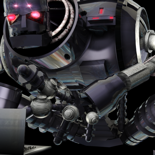 Computer modeled (CG) evil robot illustration Design von G.Zach