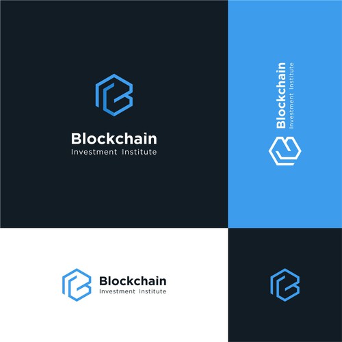 Blockchain creative logo contest Design by BANGSART !