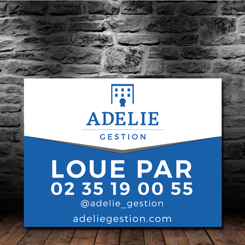 Signage contest entry by BeCr8tive