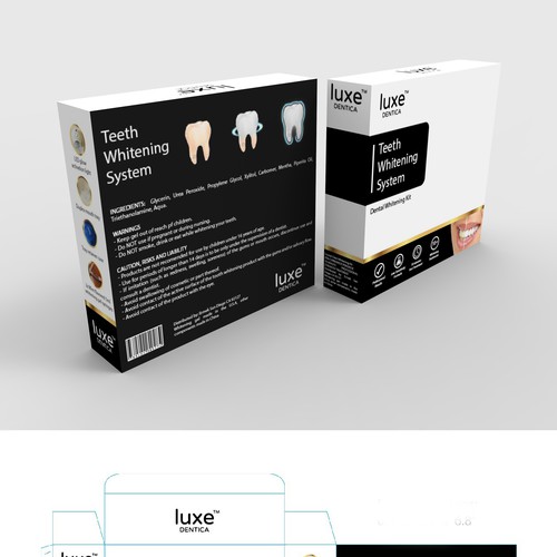 Teeth whitening packaging Design by MZ.Studio