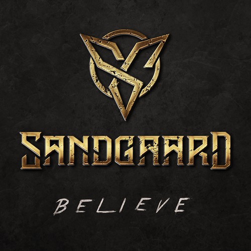 SANDGAARD - Album Cover for Spotify / Apple Music Design by SlipperyCircle