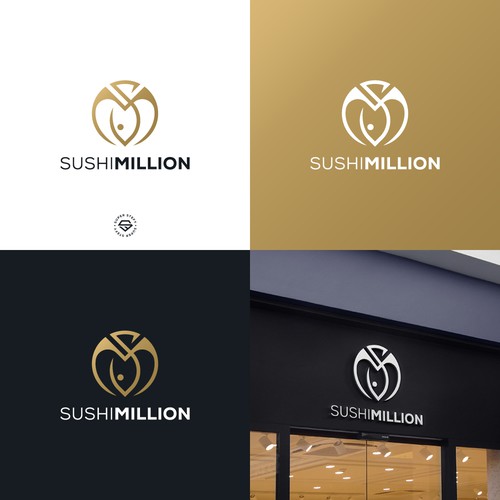"Create the best ever SUSHI brand (for Middle East market)" winning Logo & brand guide