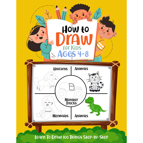 Kids Drawing Book: Lukhad, Deepak: 9798464076068: : Books