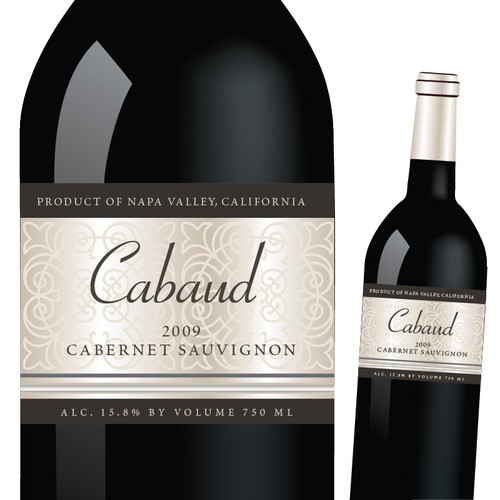 Wine Label Design by TeaBerry