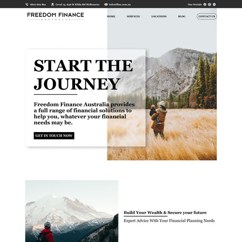 Design Website concept/homepage Design by Labelle.Pope