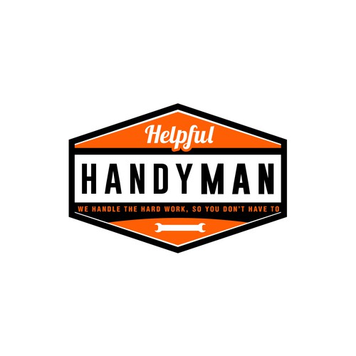 Handyman branding for new business in Iowa Design by websmartusa