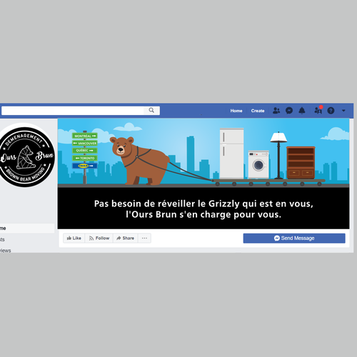 Facebook cover contest entry by CREATIVE NINJA ✅