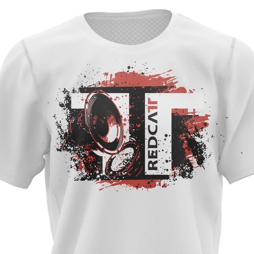 T-shirt design for audio brand Design by ADD778