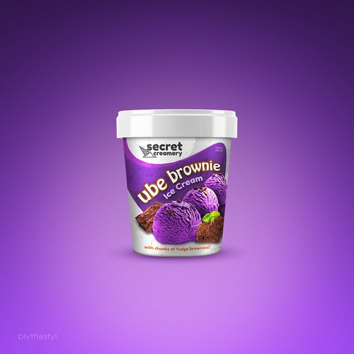 Ice Cream Packaging for Ube Ice Cream Design by marketingmaster