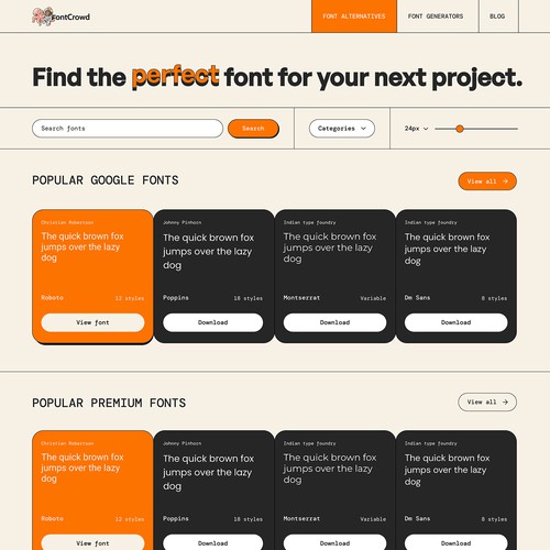 Web page design contest entry by Kamz07