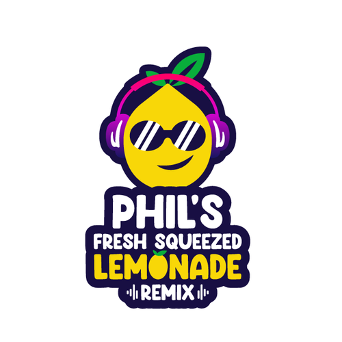 Fresh squeezed lemonade logo reinvented Design by Luel