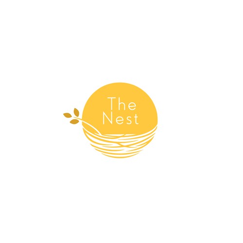 the NEST--a national Prenatal Wellness Center Brand Design by A.GFX