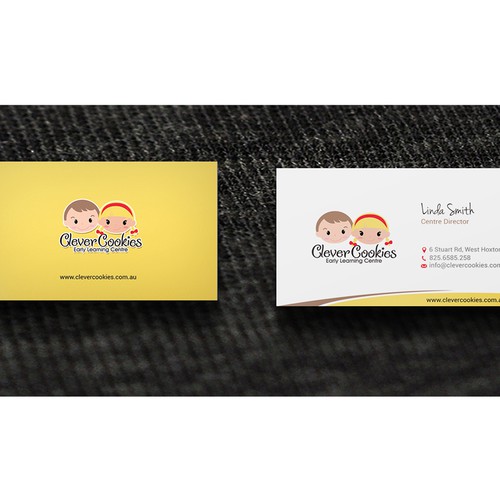 New Creative Business Card Stationary For Childcare Centre