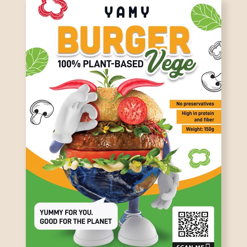 Vege food packaging design Design by Mulyana D-Zign